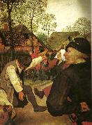 detalj fran bonddansen, Pieter Bruegel